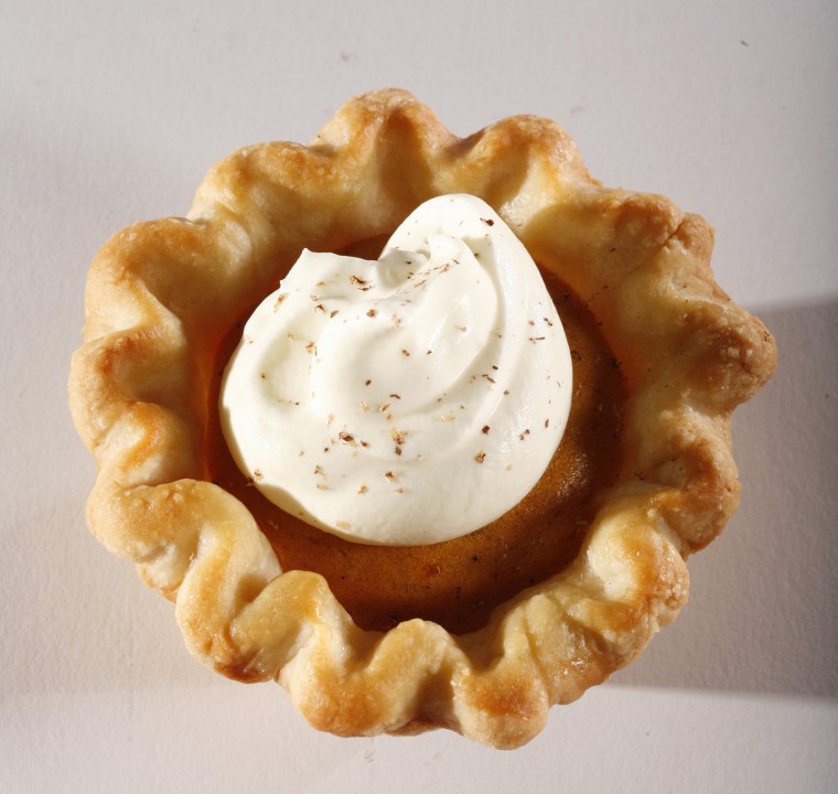 Mini pumpkin pie